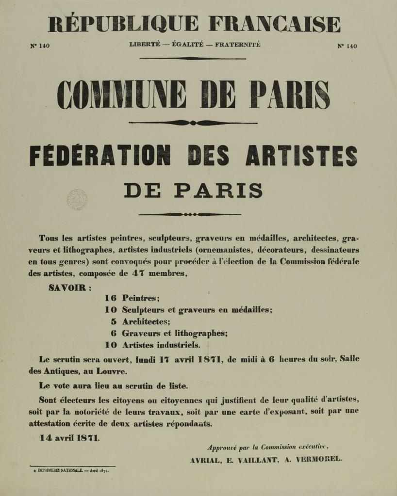 Par Commune de Paris — Bibliothèques municipales spécialisées de la ville de Paris, Domaine public, https://commons.wikimedia.org/w/index.php?curid=62131044